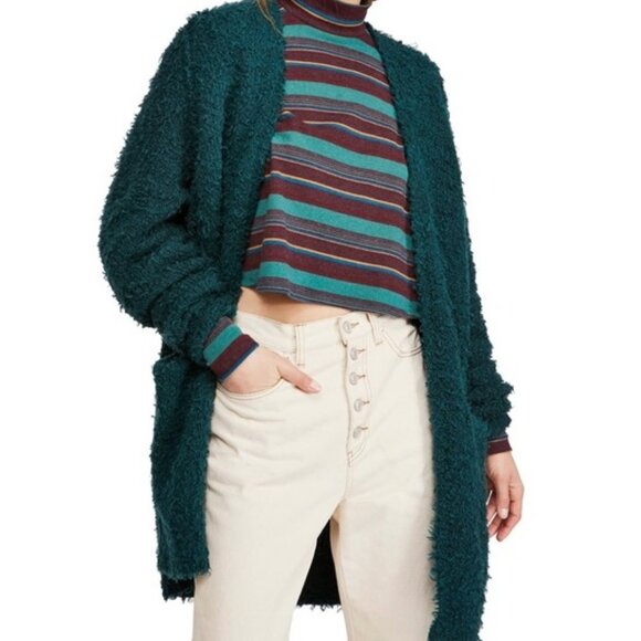 Free People Evergreen Once a Lifetime Cardigan - Picture 2 of 9